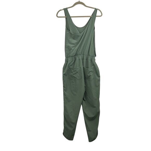 Patagonia Seabrook Jumpsuit Romper Cone Women’s SMALL Green  Hiking Camping - Picture 10 of 16